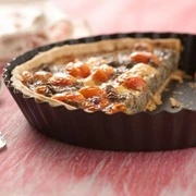 1/2 tarta de pescado con cherry y queso - Pan del agua